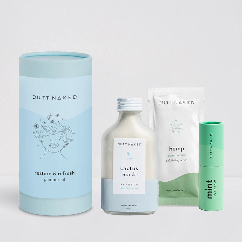 ButtNaked- Restore Refresh pamper kit gift