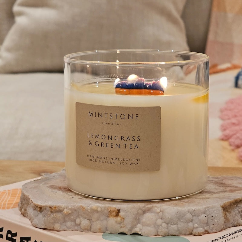 Mintstone Soy Candles