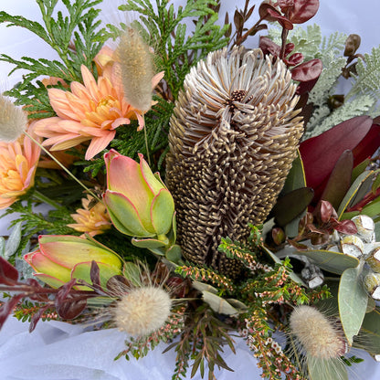 Native and seasonal stems prepared for a Flowers Alley workshop
