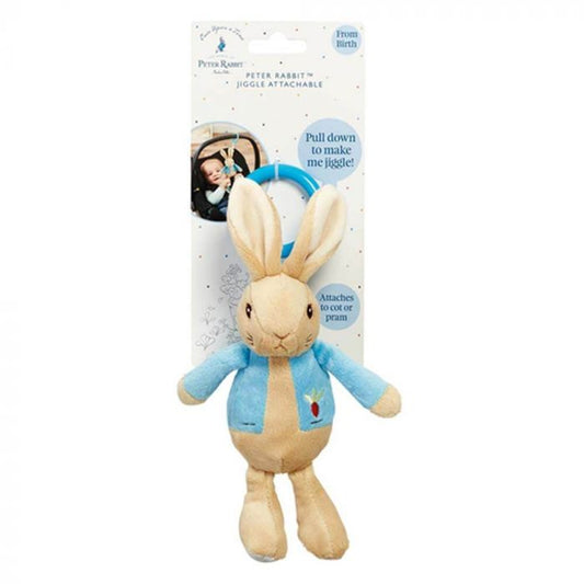 Flopsy Bunny jiggle attachable baby toy
