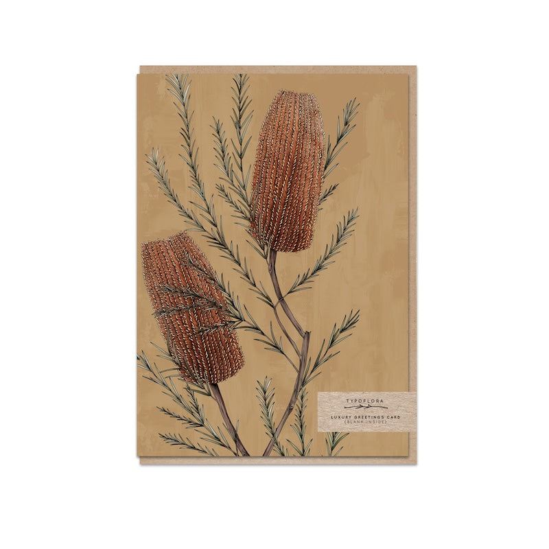 Typoflora Greeting Cards
