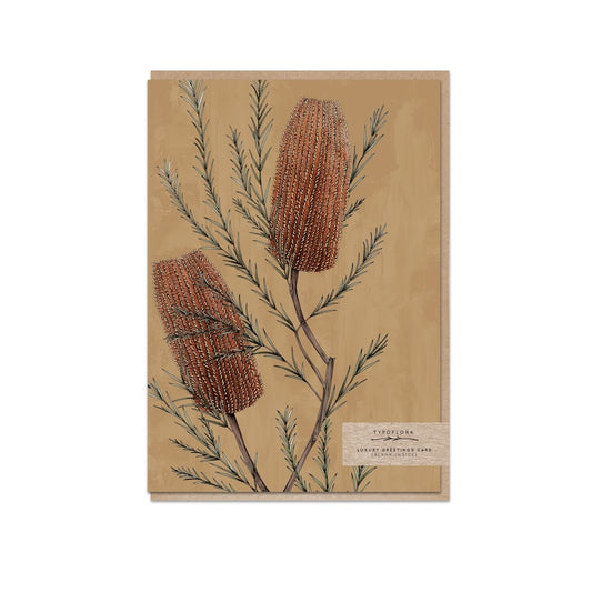 Typoflora Greeting Cards