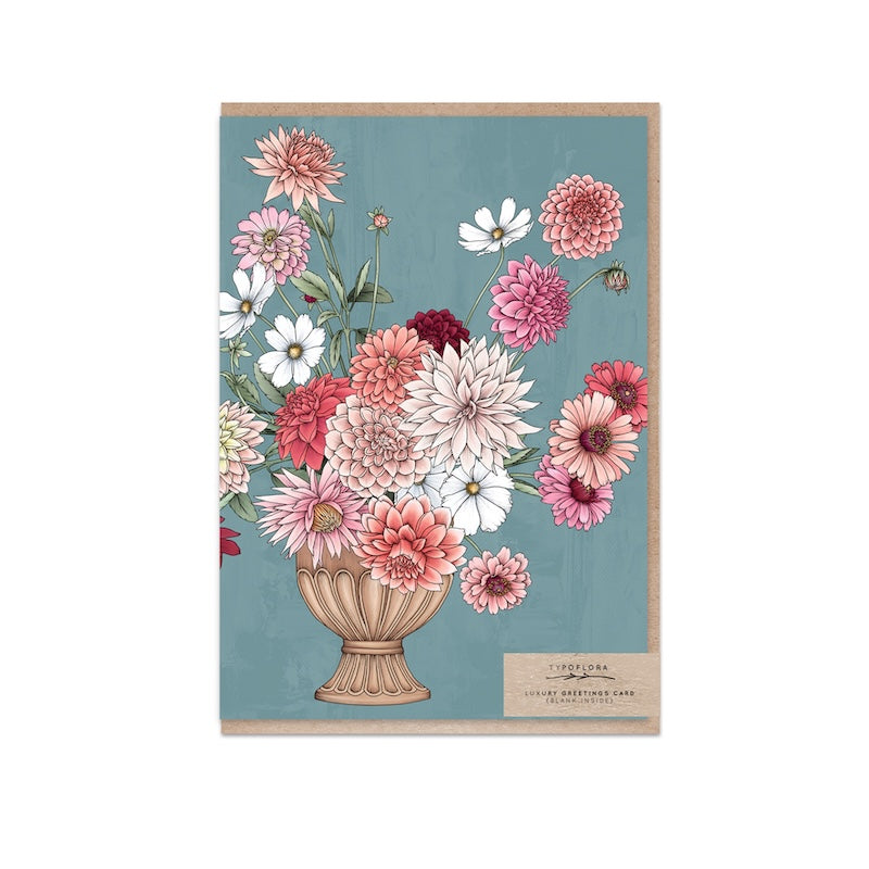 Typoflora Greeting Cards