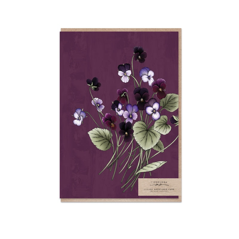 Typoflora Greeting Cards