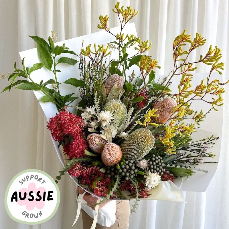 large size native flower bouquet