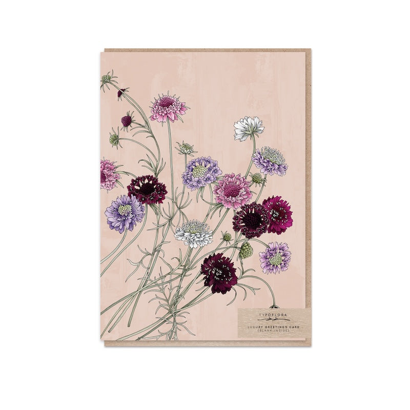 Typoflora Greeting Cards