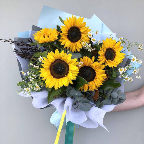sunflower bouquet delivery bonbeach