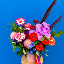 Load image into Gallery viewer, thinking of you colourful flower arrangement
